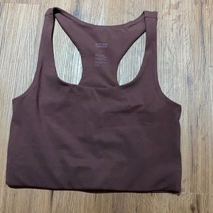 Girlfriend Collective Sport Bra in Cacao Size S